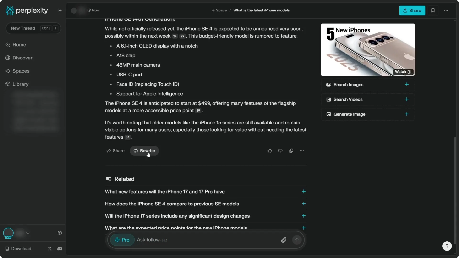 How to Switch to Claude 3 5 Sonnet in Perplexity screenshot 2