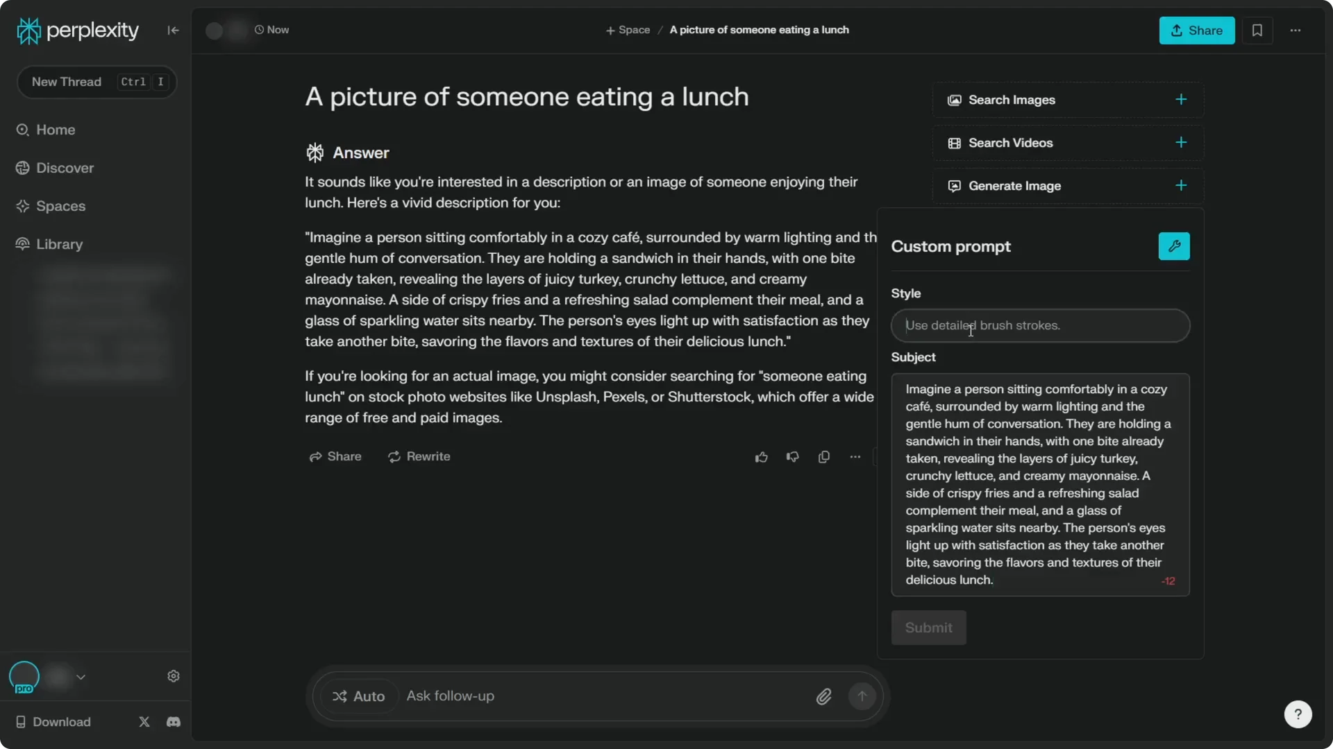 How to Use Dall-E 3 to Generate Image in Perplexity screenshot 7