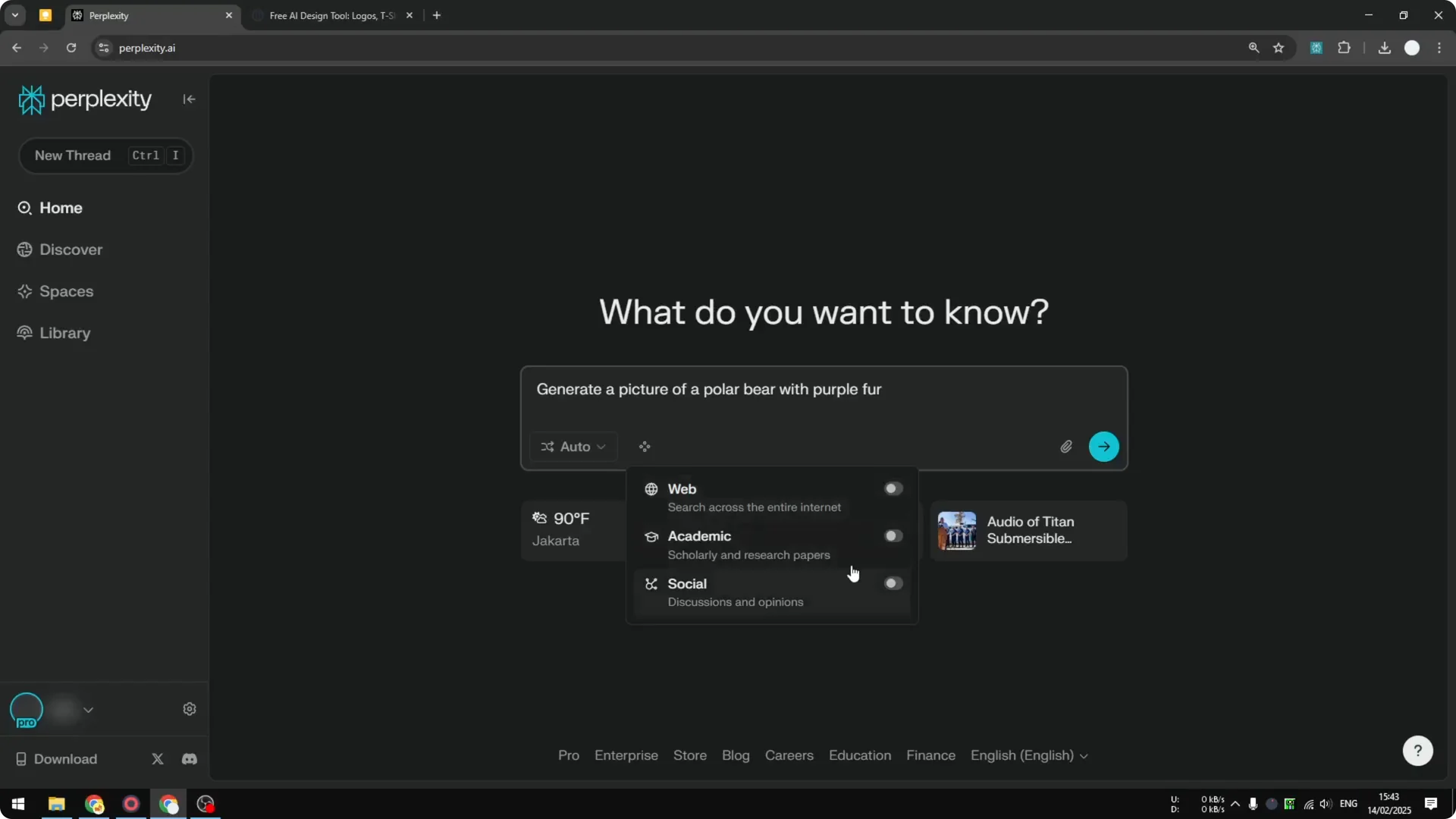 How to Use Generate AI Image Using Playground V3 in Perplexity screenshot 4