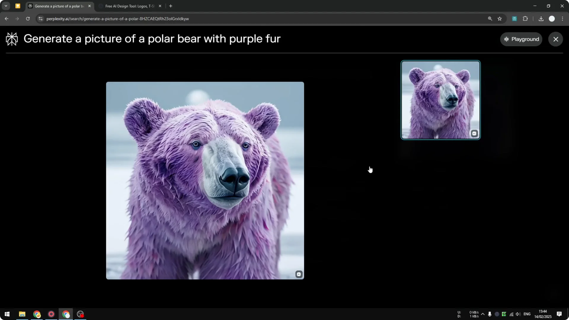 How to Use Generate AI Image Using Playground V3 in Perplexity screenshot 9