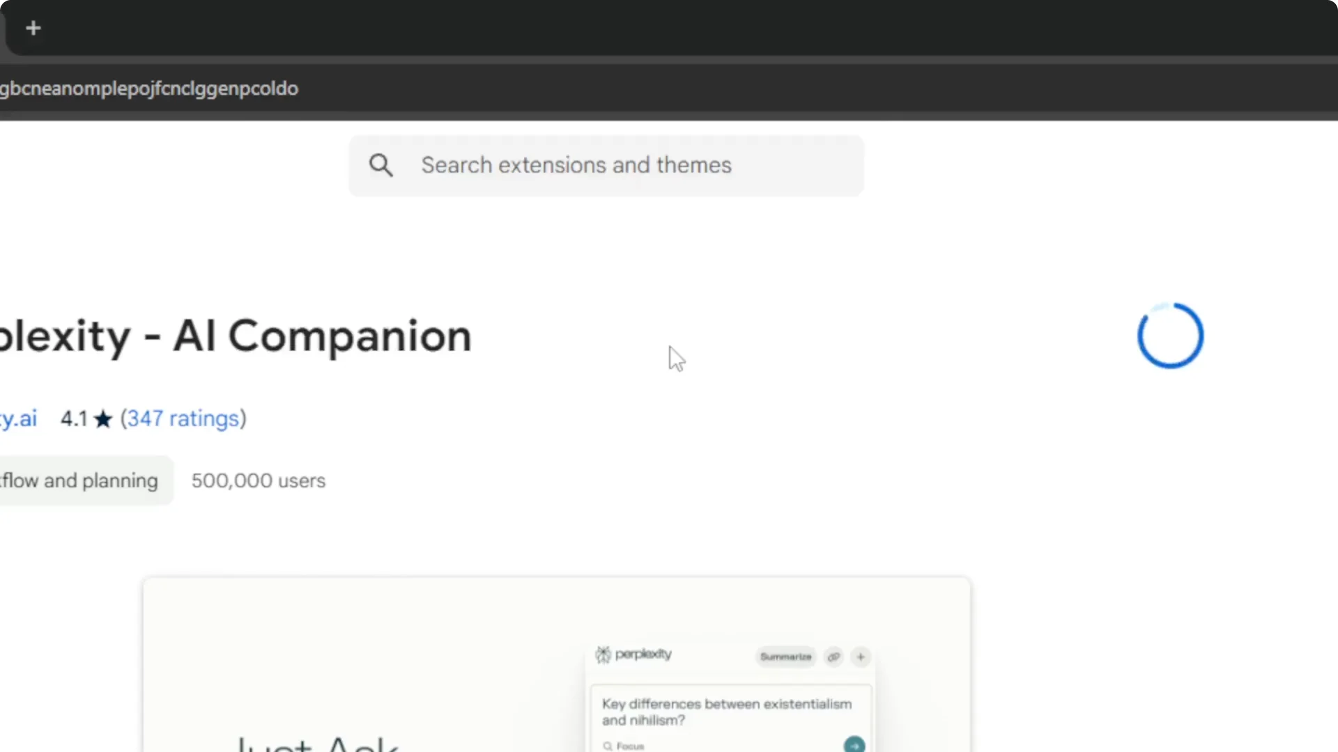 How to Use Perplexity AI Extension on the Browser screenshot 1