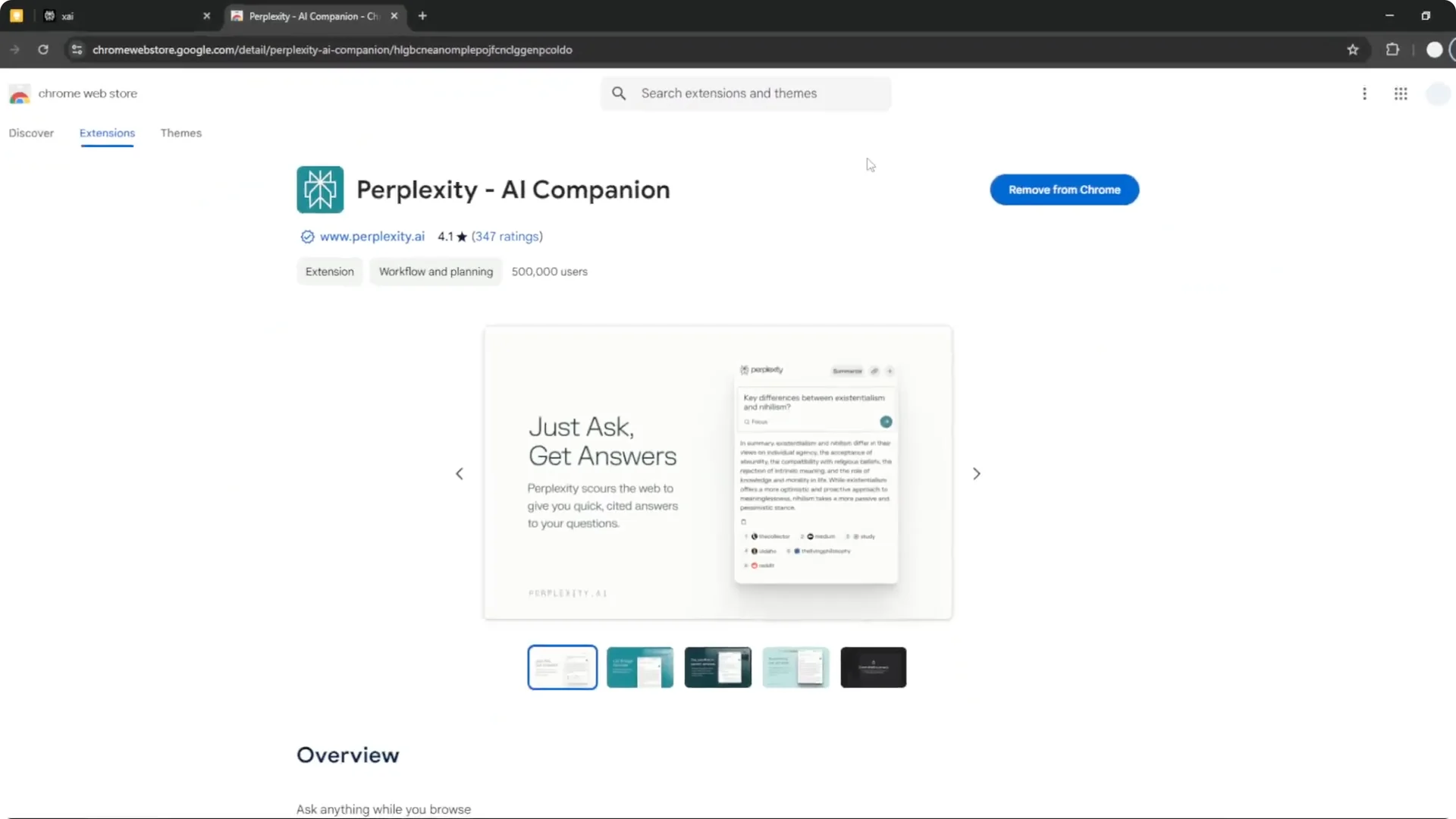 How to Use Perplexity AI Extension on the Browser screenshot 2
