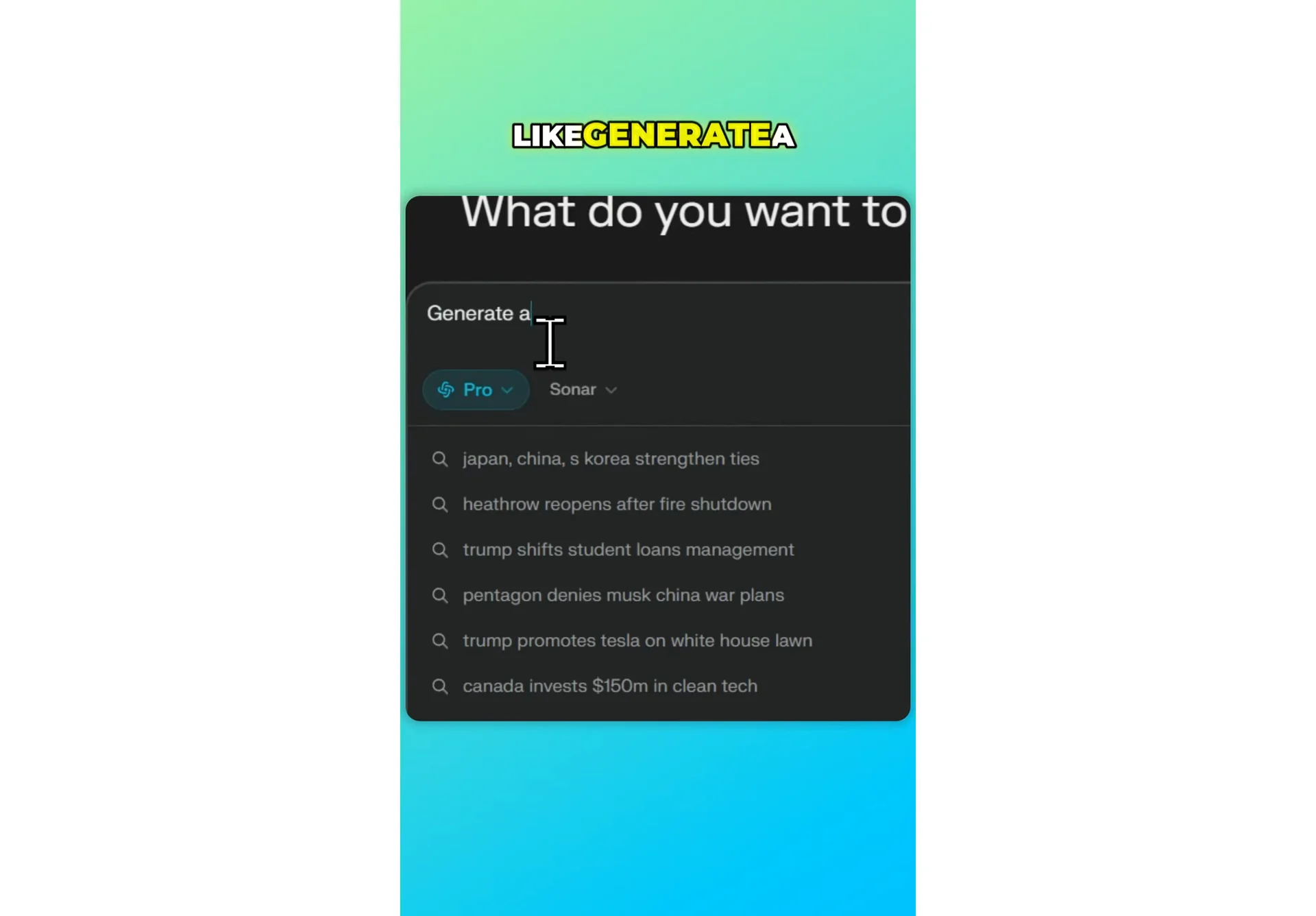 Perplexity insane feature #Perplexity screenshot 1