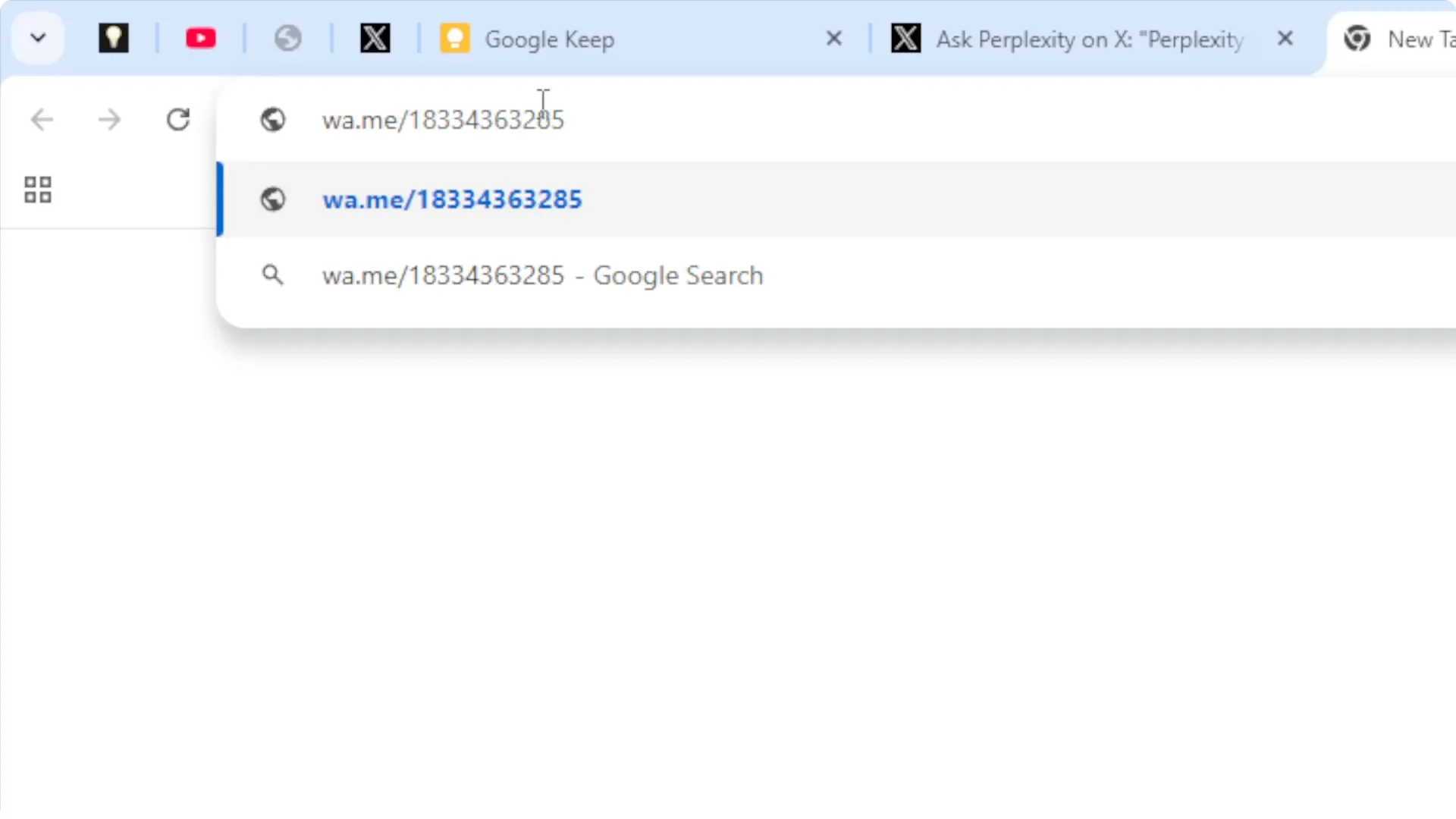How to Chat with Perplexity AI in WhatsApp screenshot 2