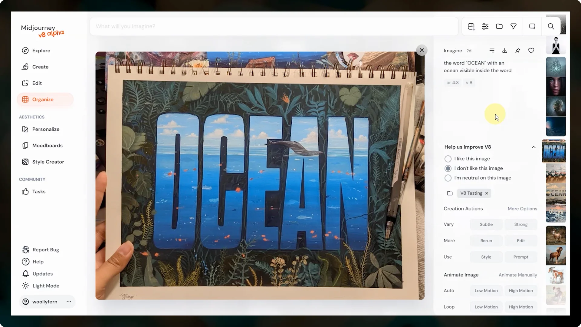 Midjourney V8 ALPHA: Key Insights, Challenges, and Upcoming Features screenshot 6