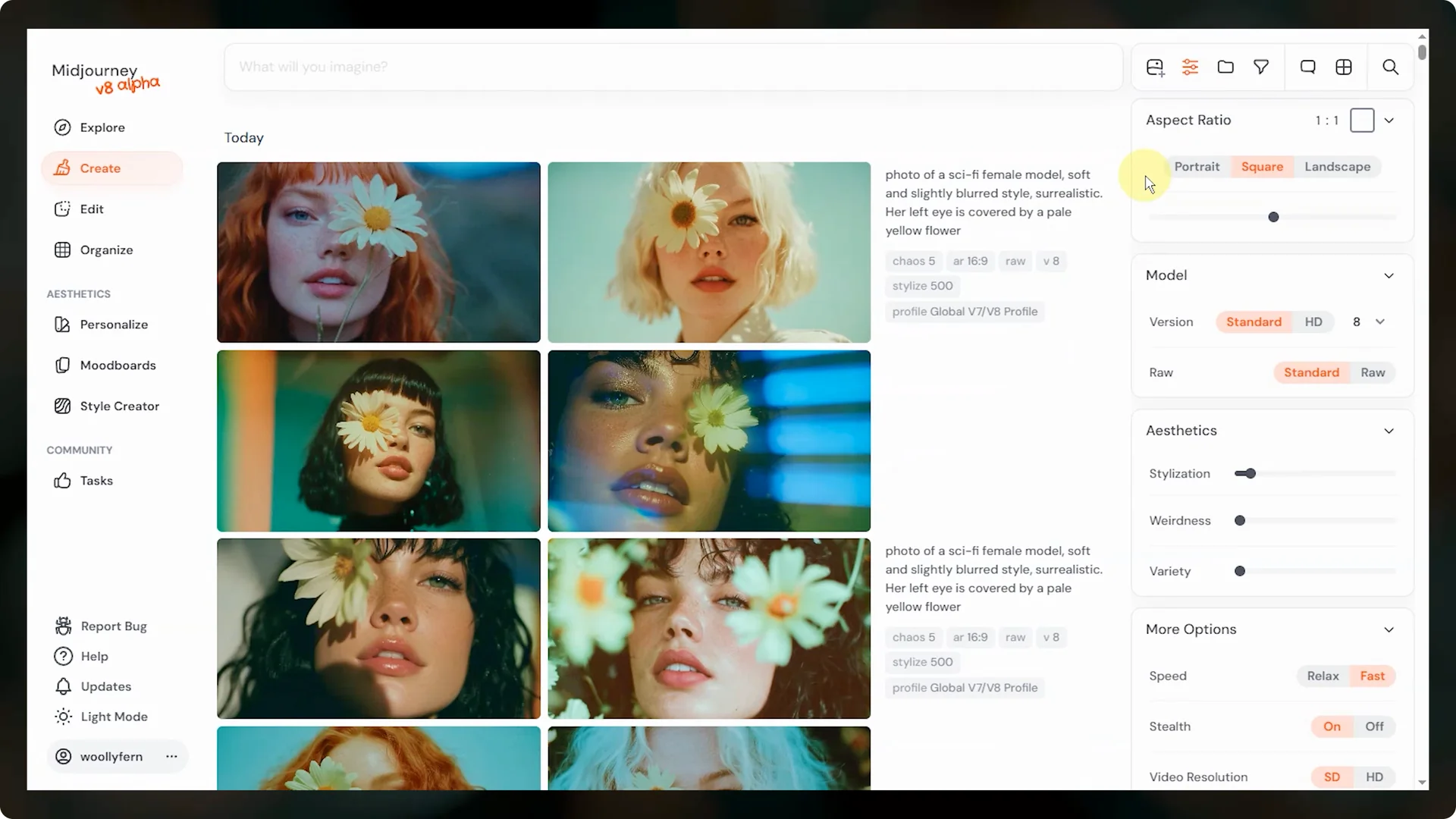 Midjourney V8 ALPHA: Key Insights, Challenges, and Upcoming Features screenshot 7