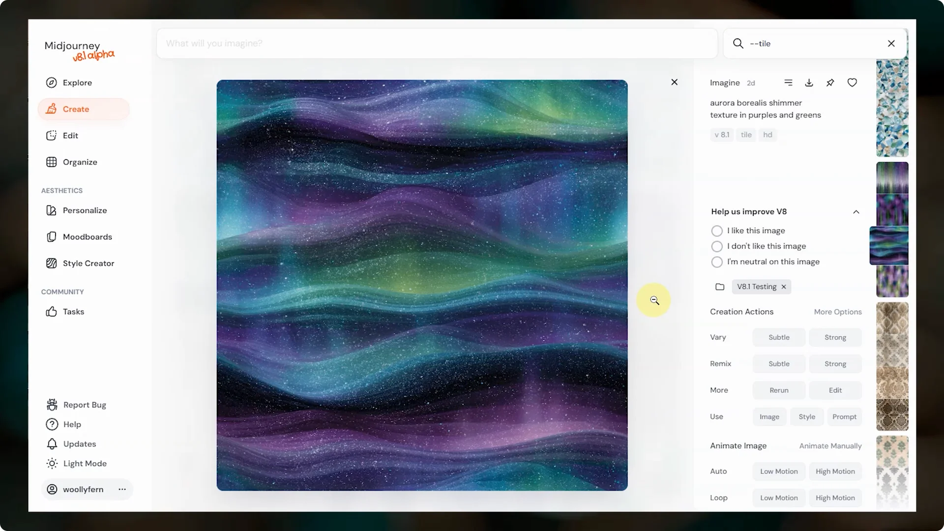Midjourney V8.1: Key Upgrades in Aesthetics and HD Mode screenshot 10
