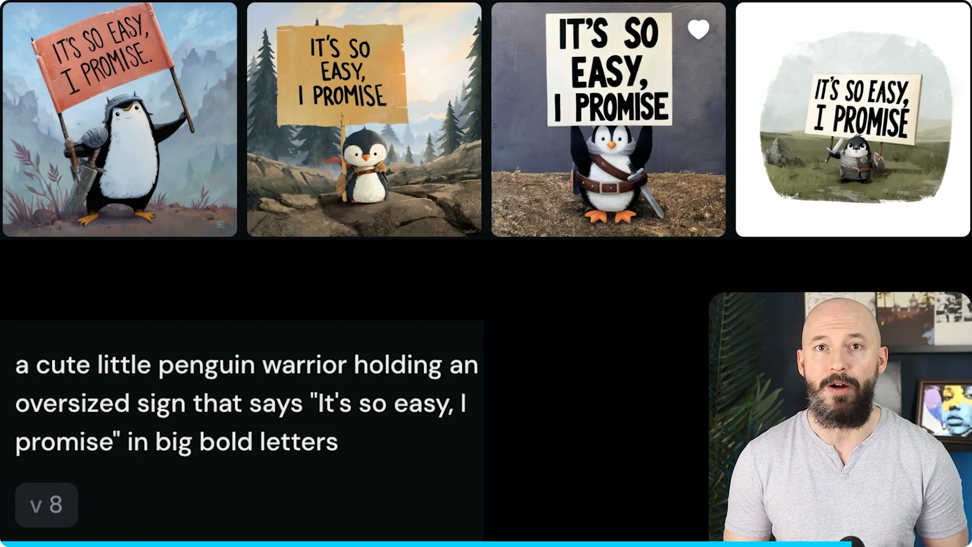 Midjourney V8’s Top Text Generation Tip screenshot 1